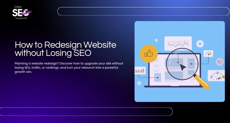 how to redesign website without losing seo